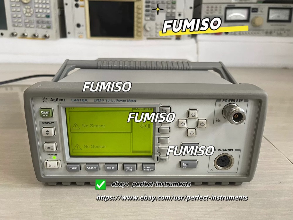 KeysightAgilent E4416A Single Channel Power Meter Mainframe Without Probe#per