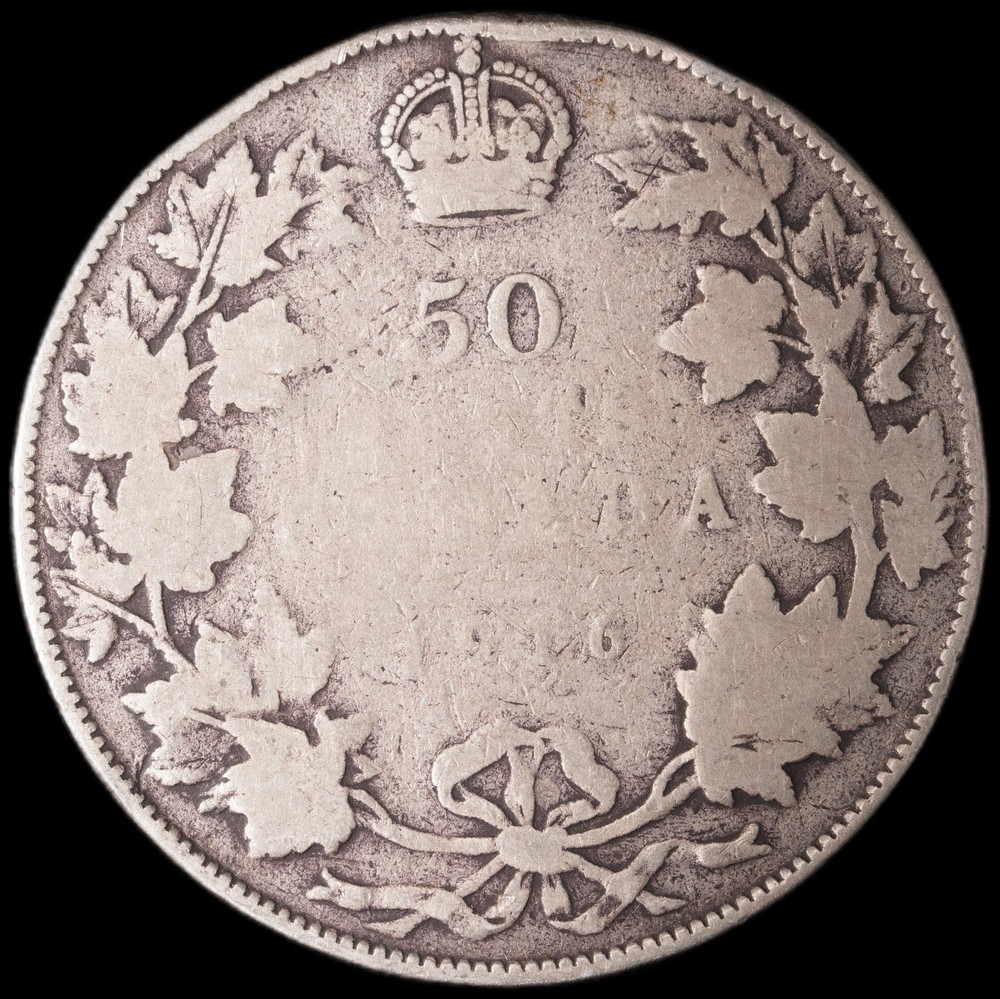 Canada - 50 Cents - 1916 - KM#25