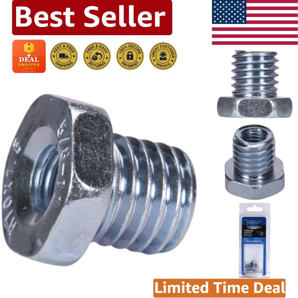 Efficient M10 to 5/8"-11 Thread Adapter for Enhanced Angle Grinder Versatility