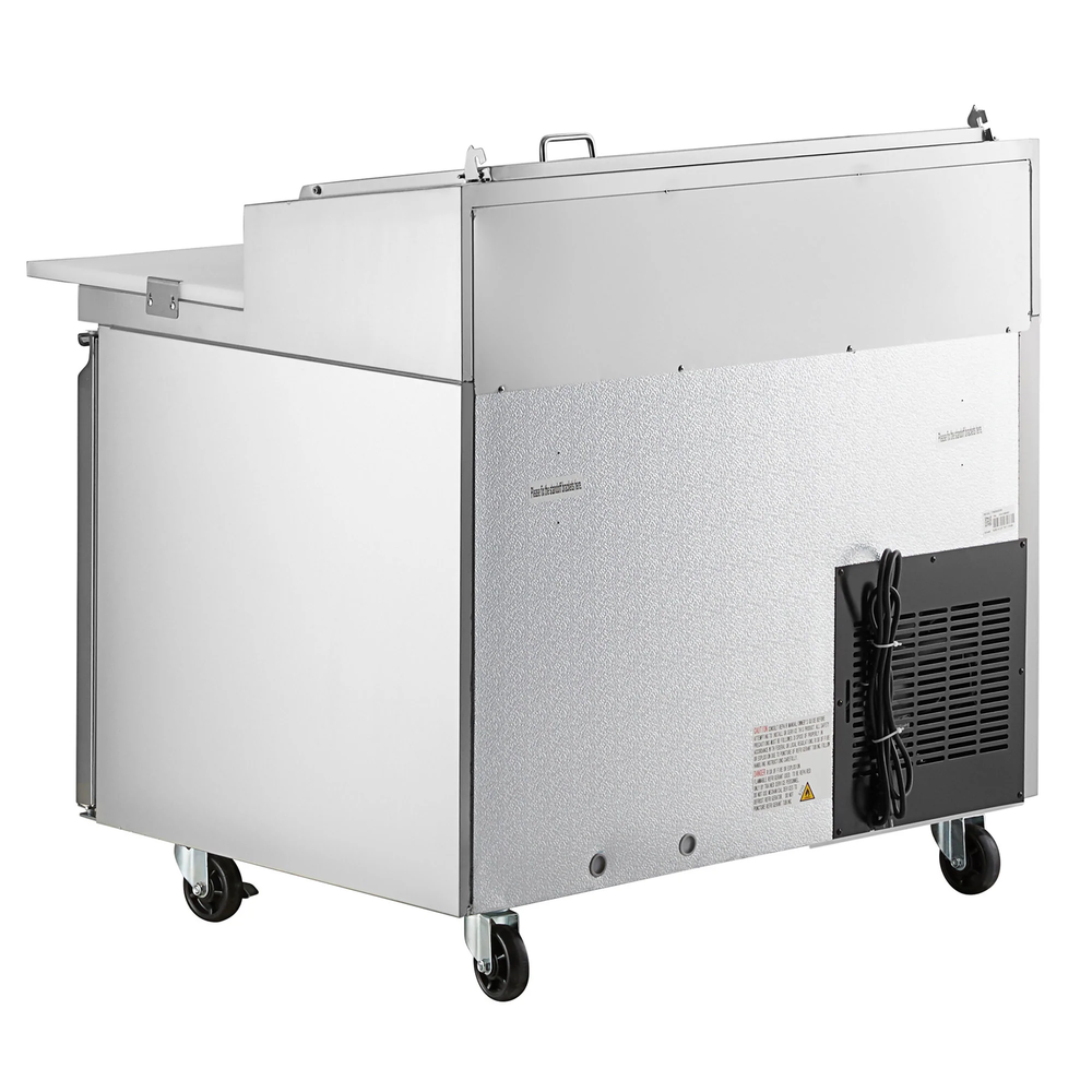 44" 1 Door Refrigerated Pizza Prep Table
