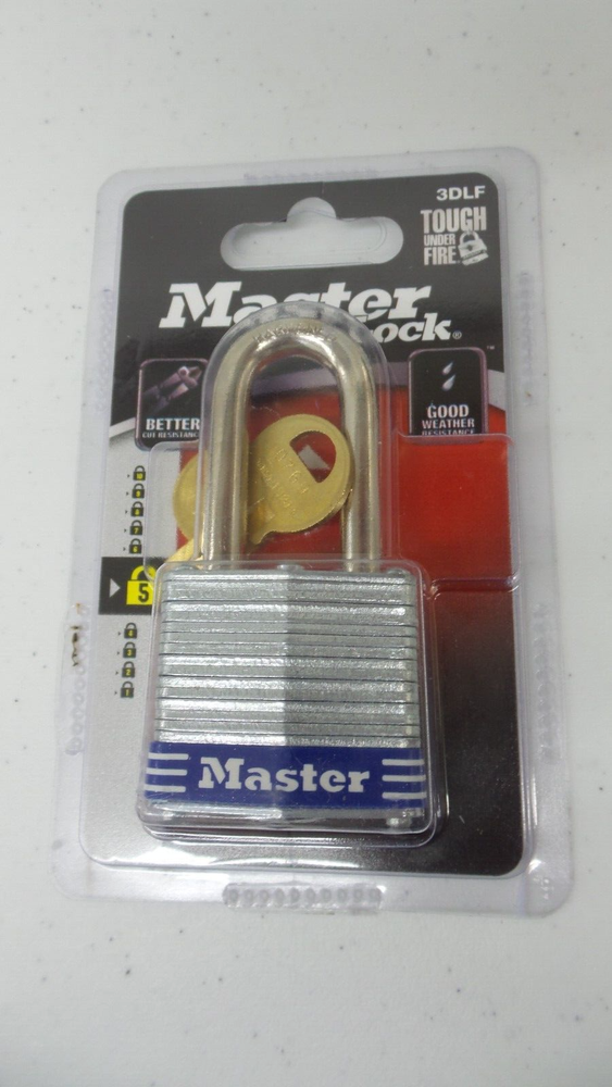 MASTER LOCK 3DLF PADLOCK (127889-1 J BY-22H)