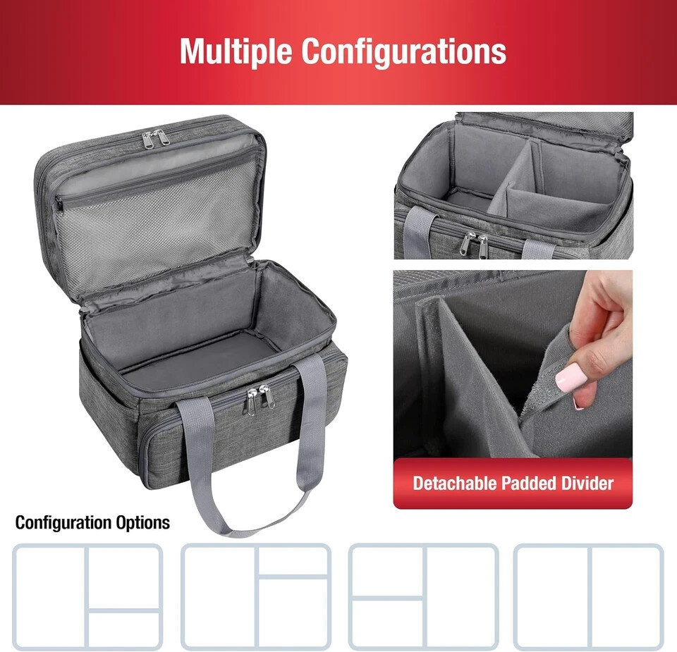 Sewing Accessories Organizer (Bag Only) – Double Layer Portable Sewing Storage B