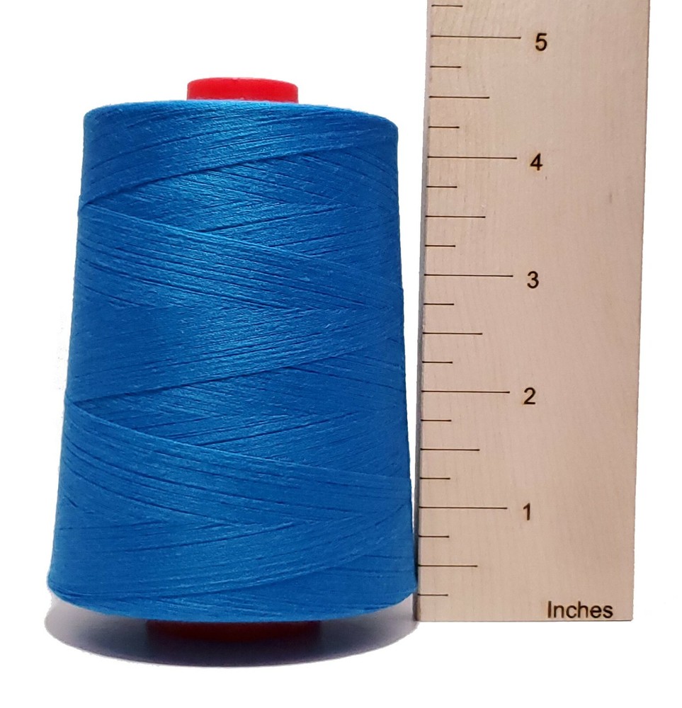 A&E D-Core Cotton-Wrapped Poly-Core Thread - 40 Weight, 6000 yards - Blue 16