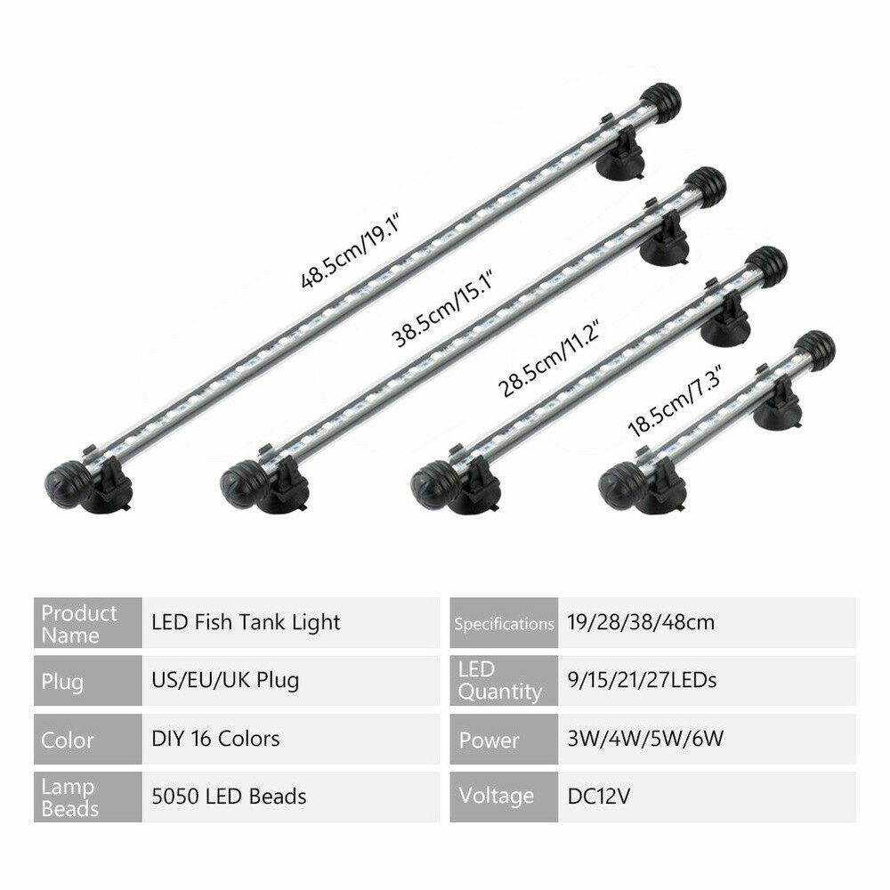 Submersible LED Aquarium/Pond Light