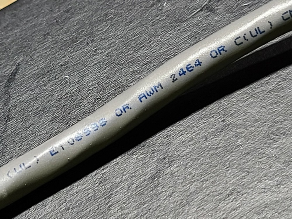 Belden 9542 24/20C EIA RS-232 Shielded Computer/Instrumentation Cable Gray /5ft
