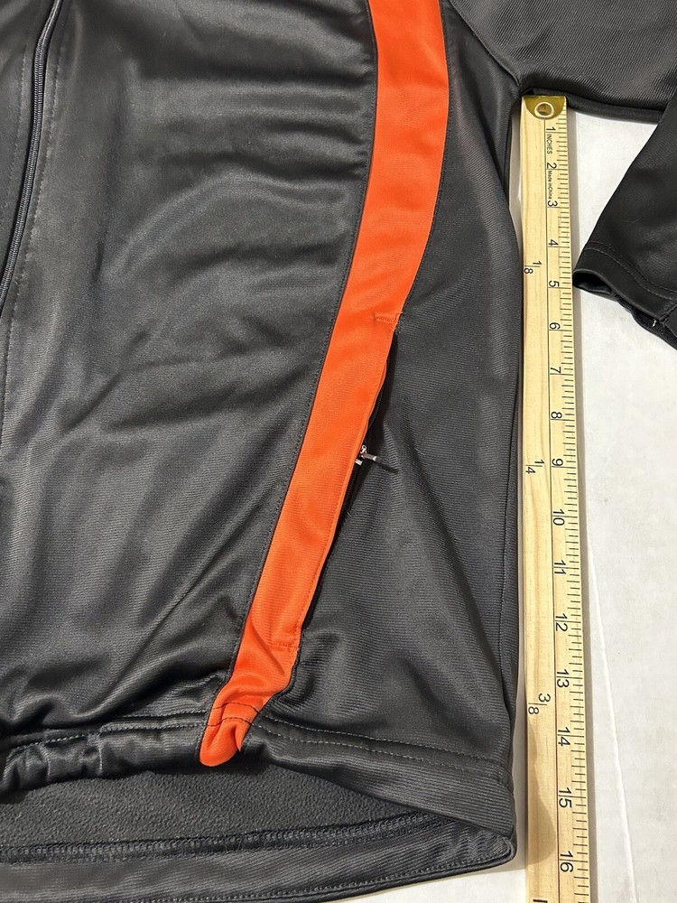 HOLLAWAY Men’s Medium Athletic Black/Orange Full Zip Jacket