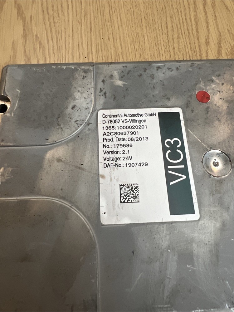 DAF 105 VIC 3 VERSION 2.1 Control Unit 1907429