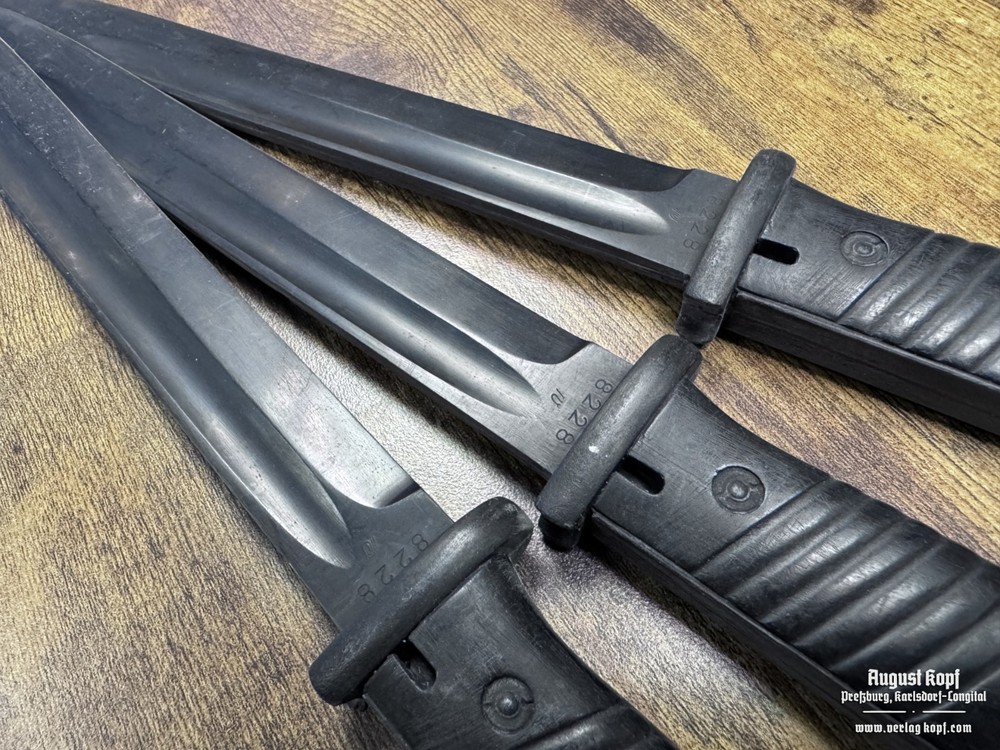 WW2 German - Training Bayonet S84/98 – Rubber Replica (Safe Training Version)