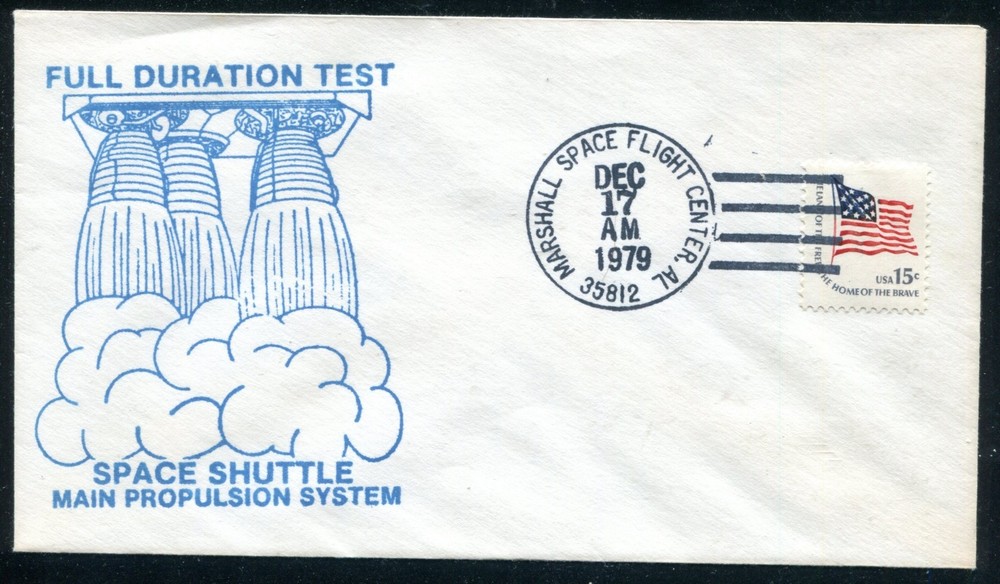 US 1979 Space Shuttle Duration Test Cover
