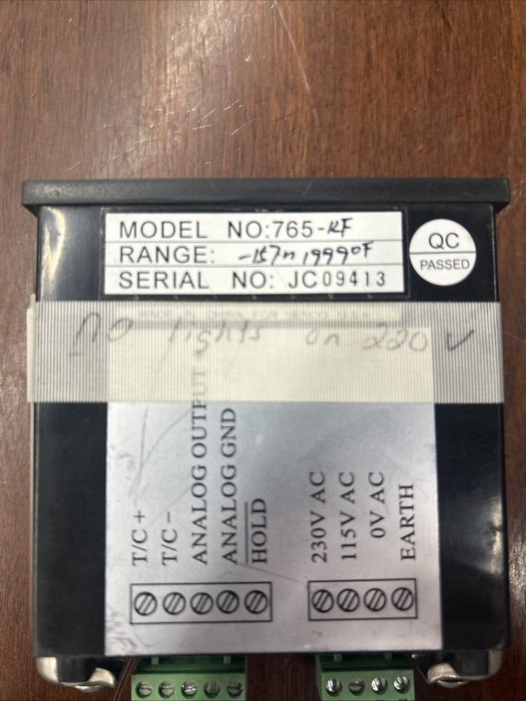 Jenco Thermometer Model 765