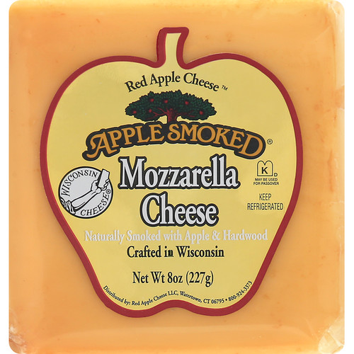 Red Apple Smoked Mozzarella Cheese 8oz.