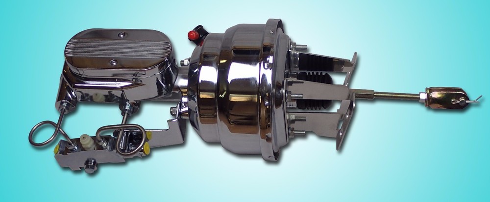 1965-1968 Chevrolet fullsize Impala power front disc brake conversion chrome ss