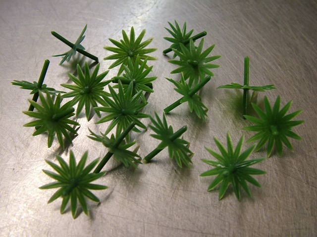 Stems for Marzipan Strawberries - 120 pcs. Approx. Made from Plastic