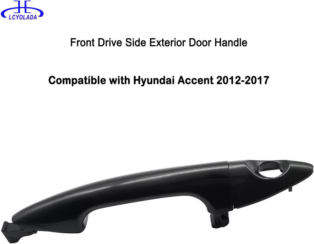 2012-17 Hyundai Accent Front Left Driver Side Door Handle–Compatible