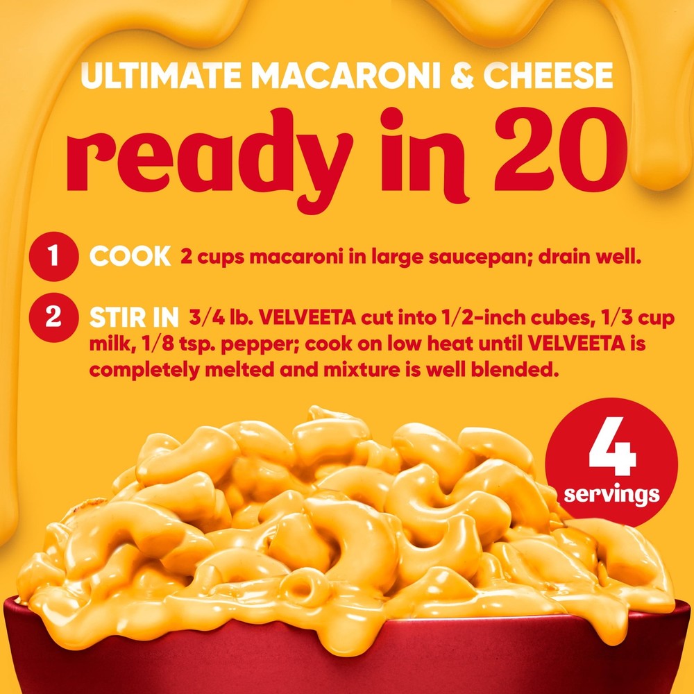 Pasteurized Processed Cheese Block 16 oz
