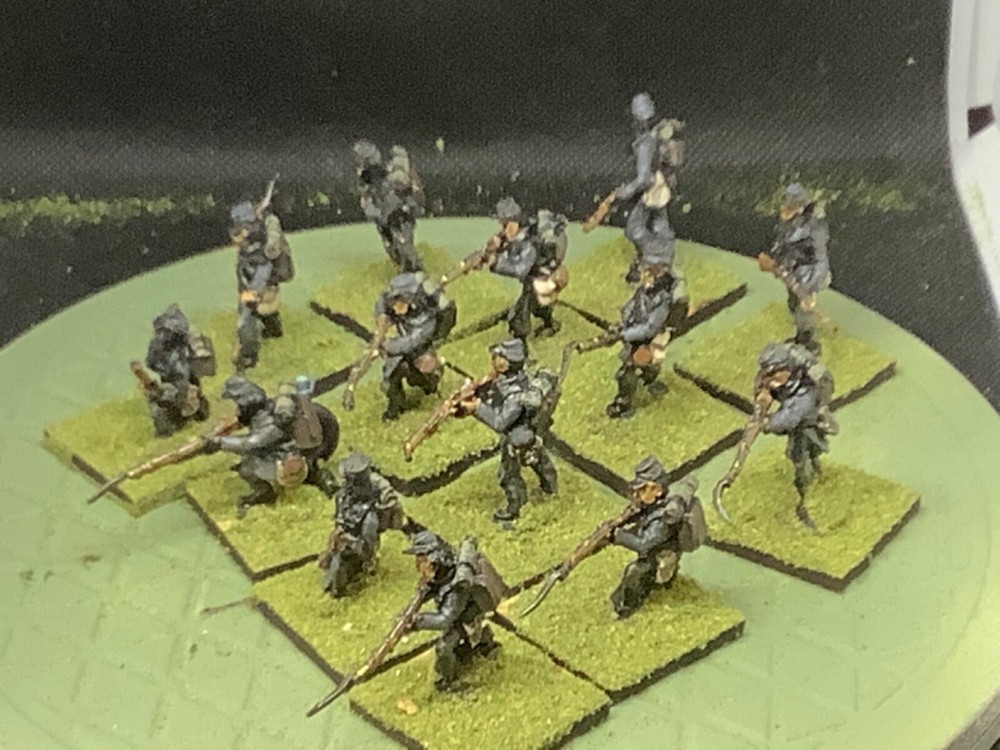 25mm Handpainted Confederate Infantry (14)