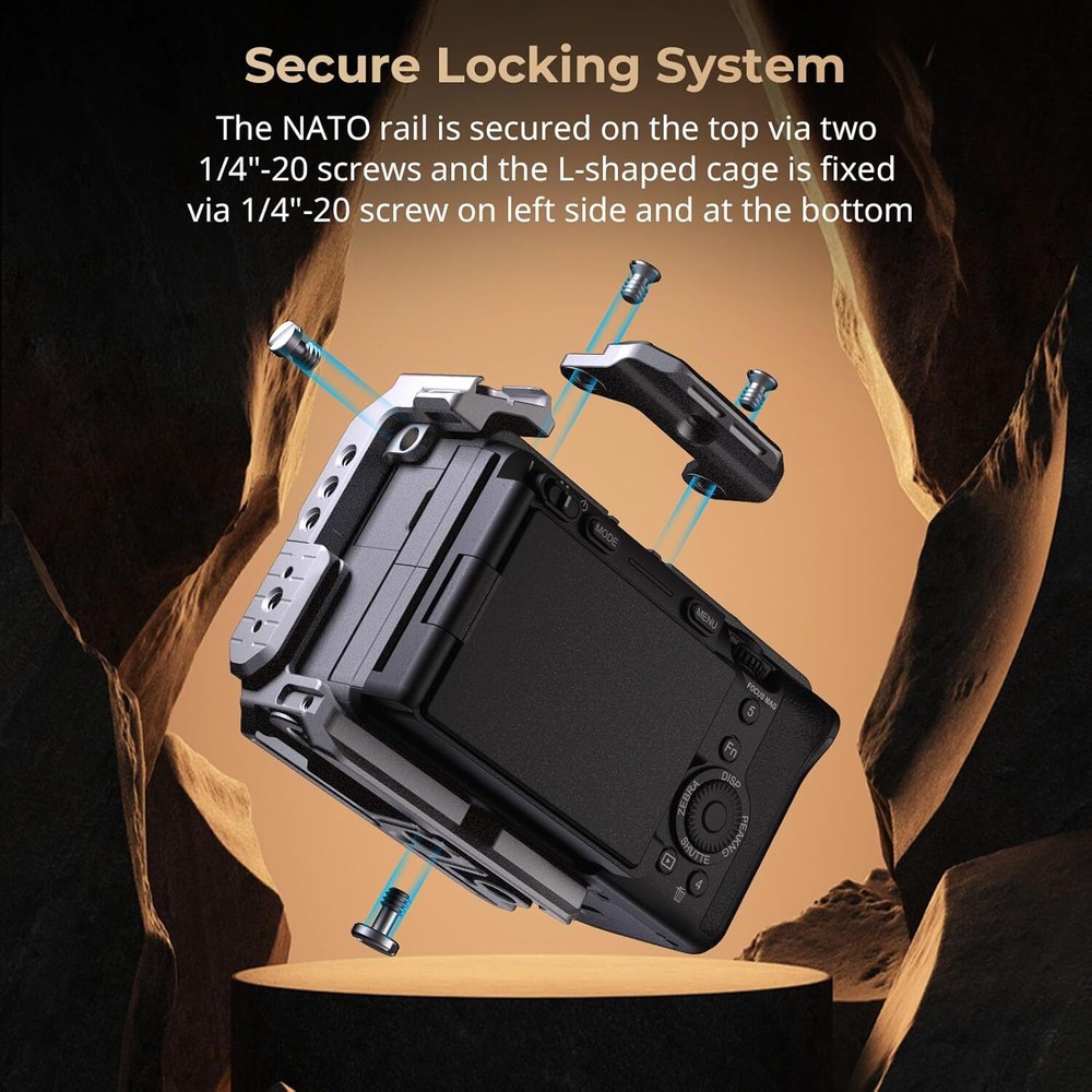 SmallRig "HawkLock" Quick Release Half Cage for Sony FX3 / FX30 4772