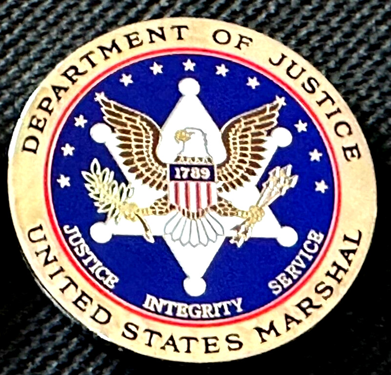 US Marshals Service FirstGEN "Plain Old Deputy" S version 1.75in challenge coin
