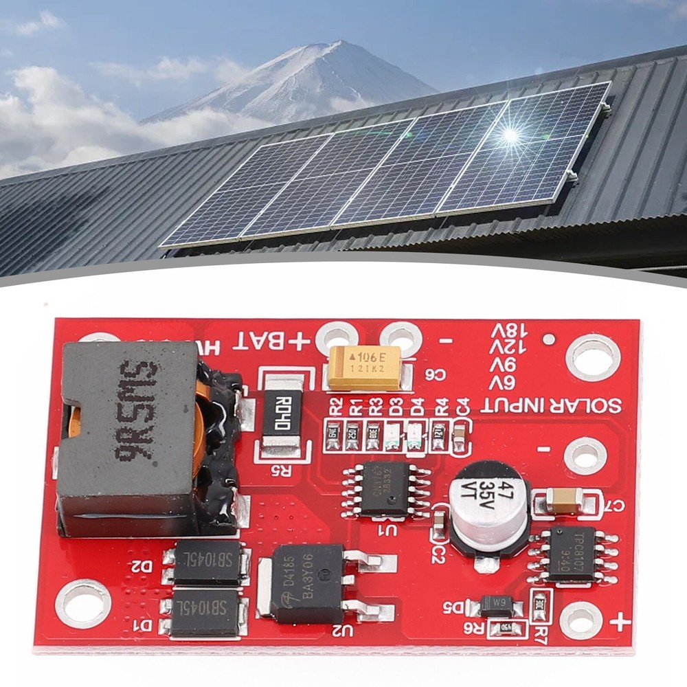 Solar Panel Controller-MPPT Charging Module For 12V Lead-acid Battery Charger 3