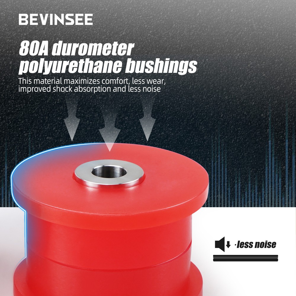 Polyurethane/Poly Rear Trailing Arm Bushings Kit For BMW E36 E46 Z4 E85 X3 E83