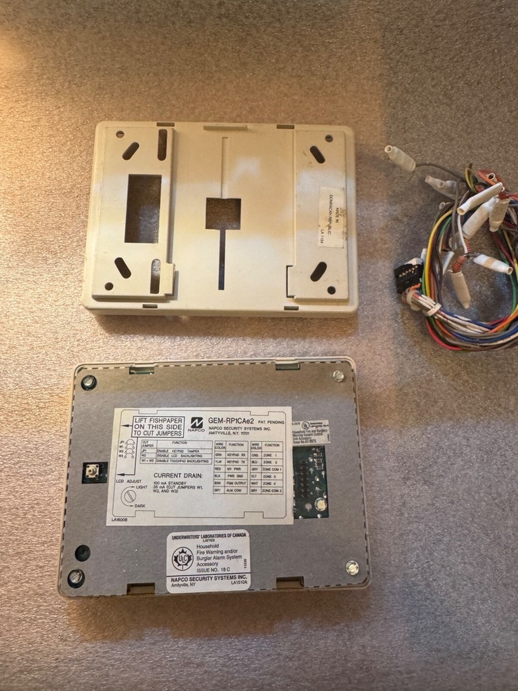 GEMINI / NAPCO Keypad Model GEM-RP1CAe2