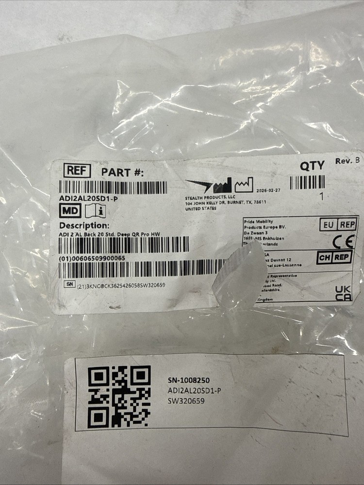 ADI 2.0 Wheel Chair Back Support