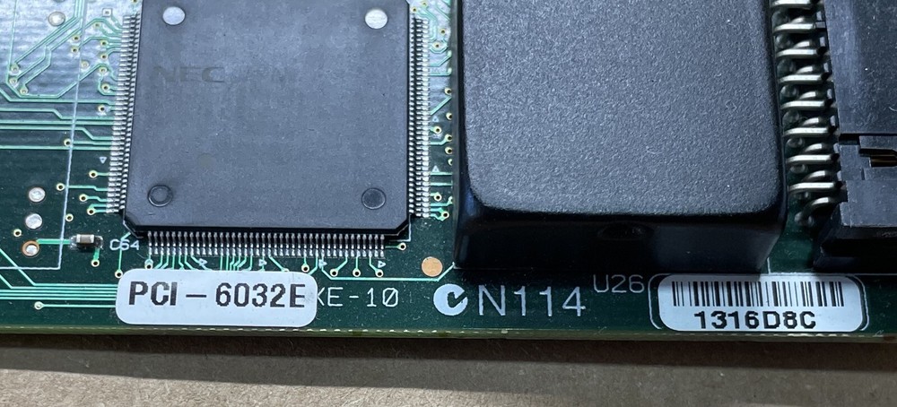 National Instruments PCI-3032E, High-resolution Multifunctional I/O Board
