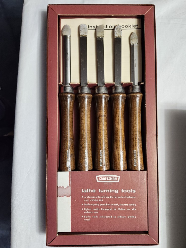 DREMEL Moto-Lathe Model 700 & CRAFTSMAN Lathe Turning Tools Set
