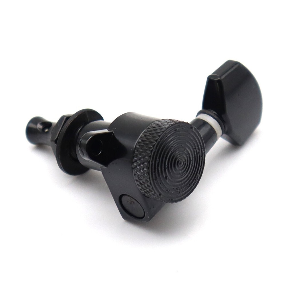 Left 6 Strings Electric Guitar Locking Tuning Pegs Black Tuners Machine Heads