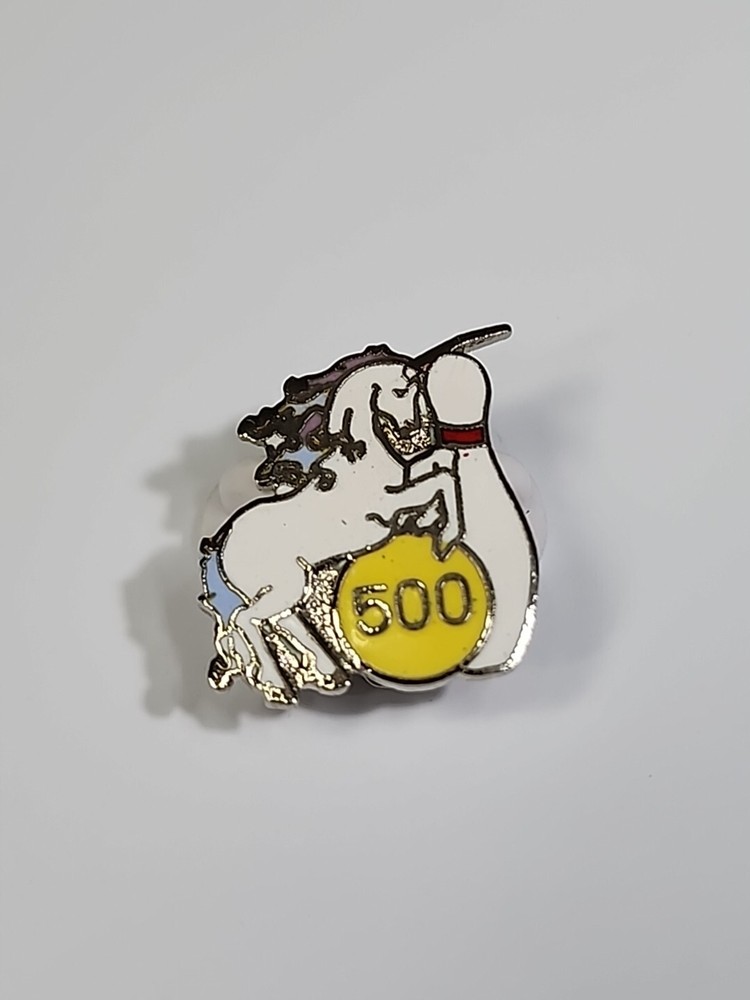 Unicorn 500 Bowling Score Lapel Pin