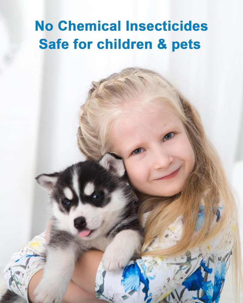 10 Pcs Refill for Stem Bug Light Trap, Replacement Sticky Pads Compatible with R