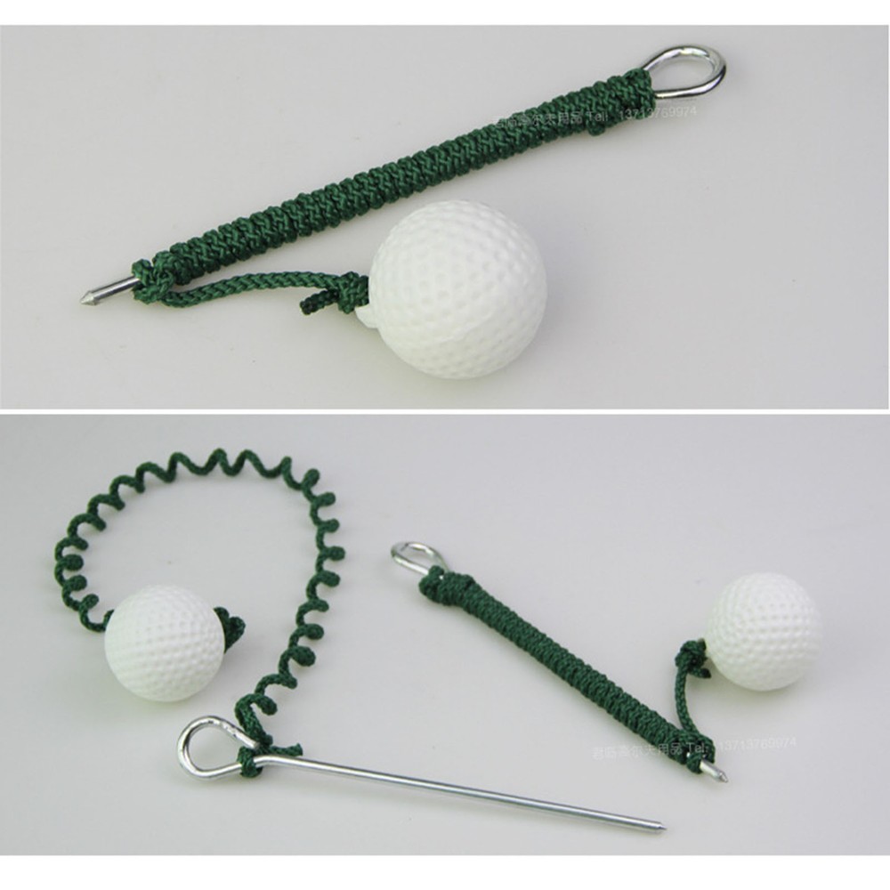Golf Swing Trainer Rope Golf Ball | Golf Practice Tools Practice Training Aid