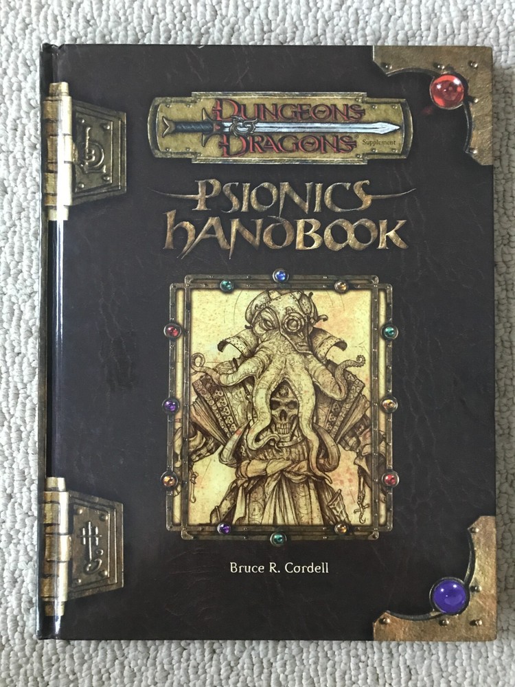 Psionics Handbook - Dungeons & Dragons 3.0 3E