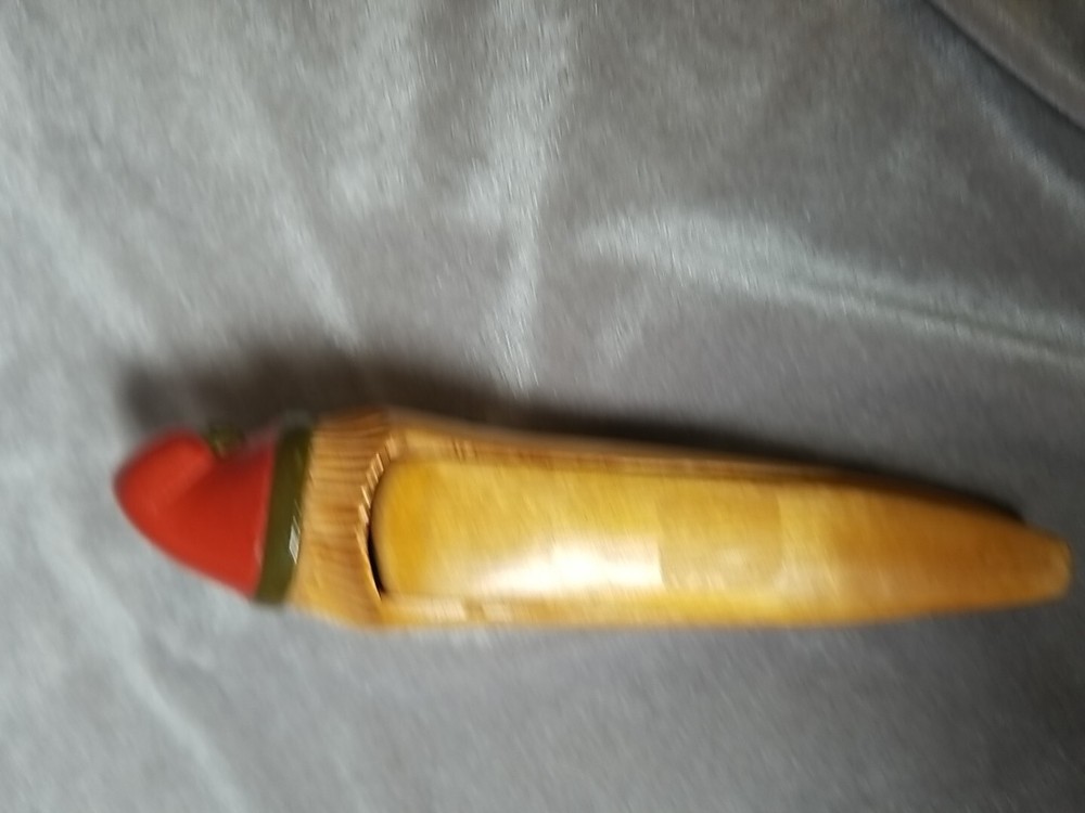 Antique Hand Carved Nut Cracker. Holiday