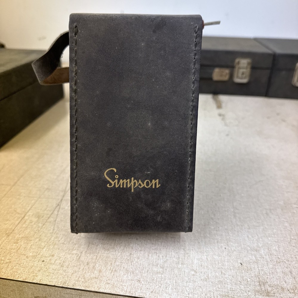 Vintage Simpson 377 DC Voltmeter 1000V