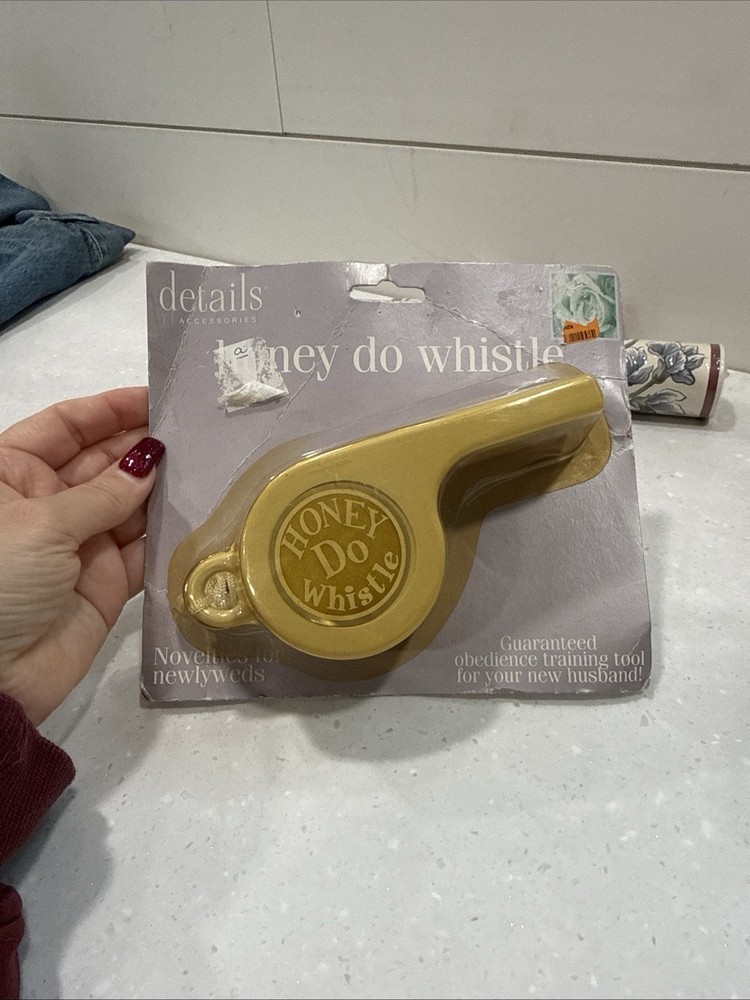 NIP Newlywed "Honey Do Whistle"