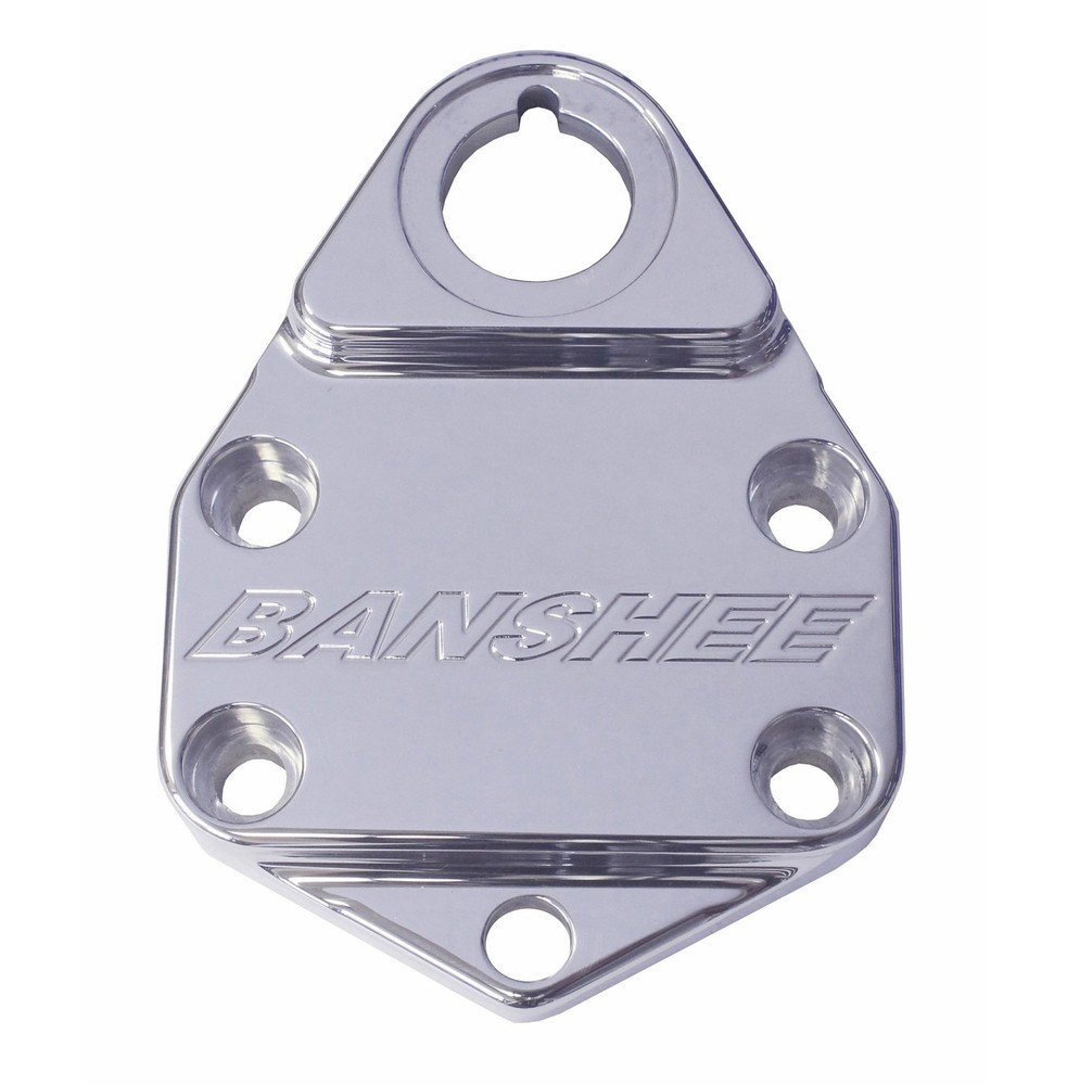 Handlebar Clamp For W/Key (Polished Logo)