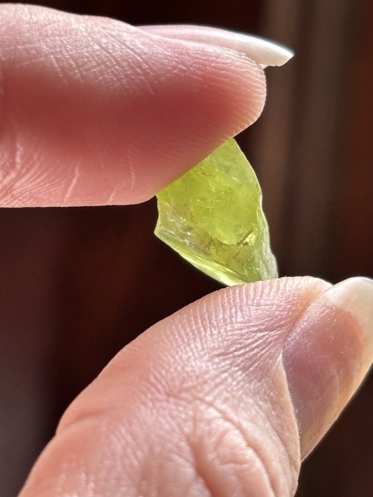 Raw Peridot Specimen 1.5grams