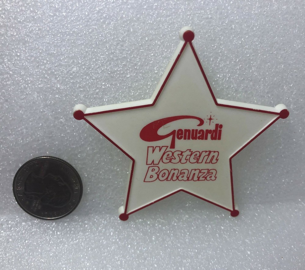 Genuardi Western Bonanza Plastic Pin