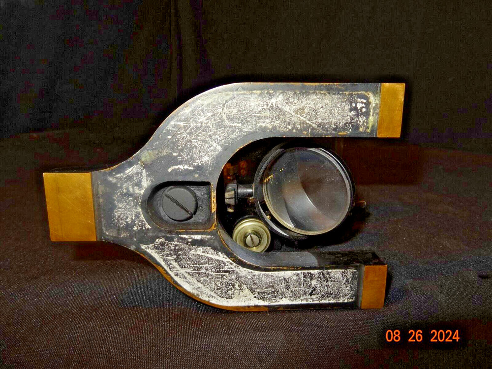 All Brass Antique Spencer Jug Handle Microscope Serial # 23461