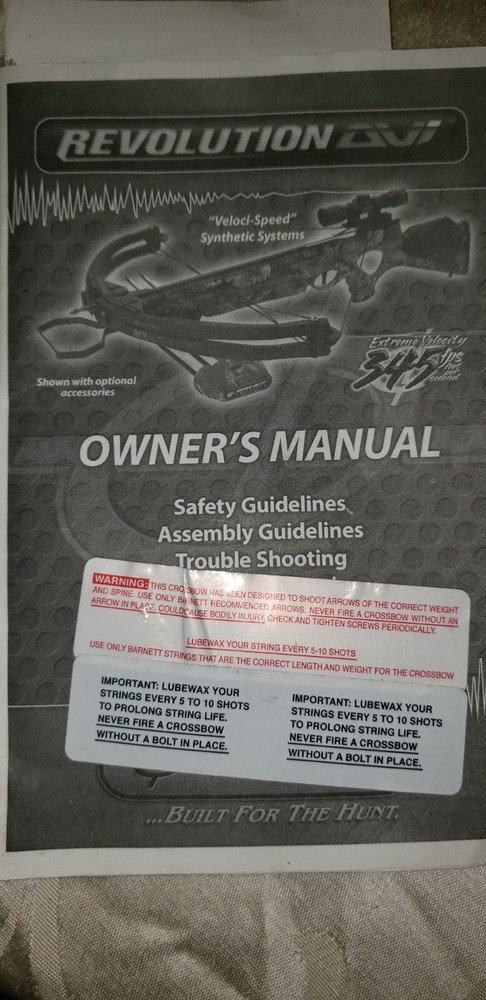 Barnett Revolutiom Crossbow