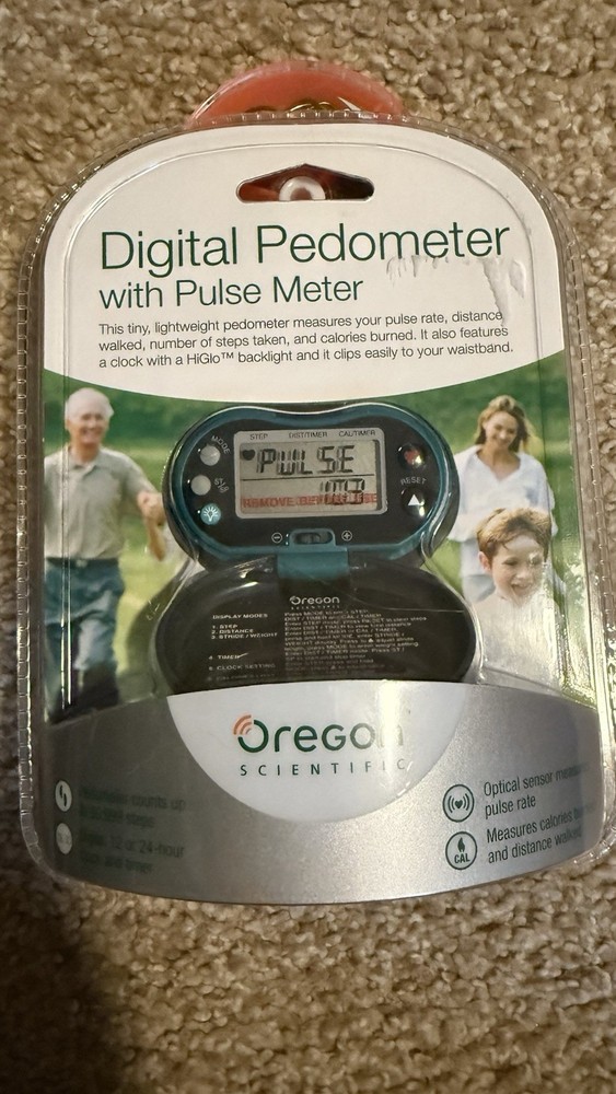 Pedometer With Calorie Counter