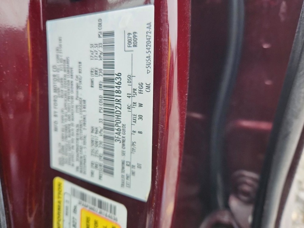 FUSION 2018 Air Shutter 896925