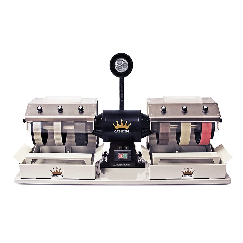 CabKing 8" Cabbing Machine | Lapidary Rock Grinder Polisher | Model CABKING-8V1