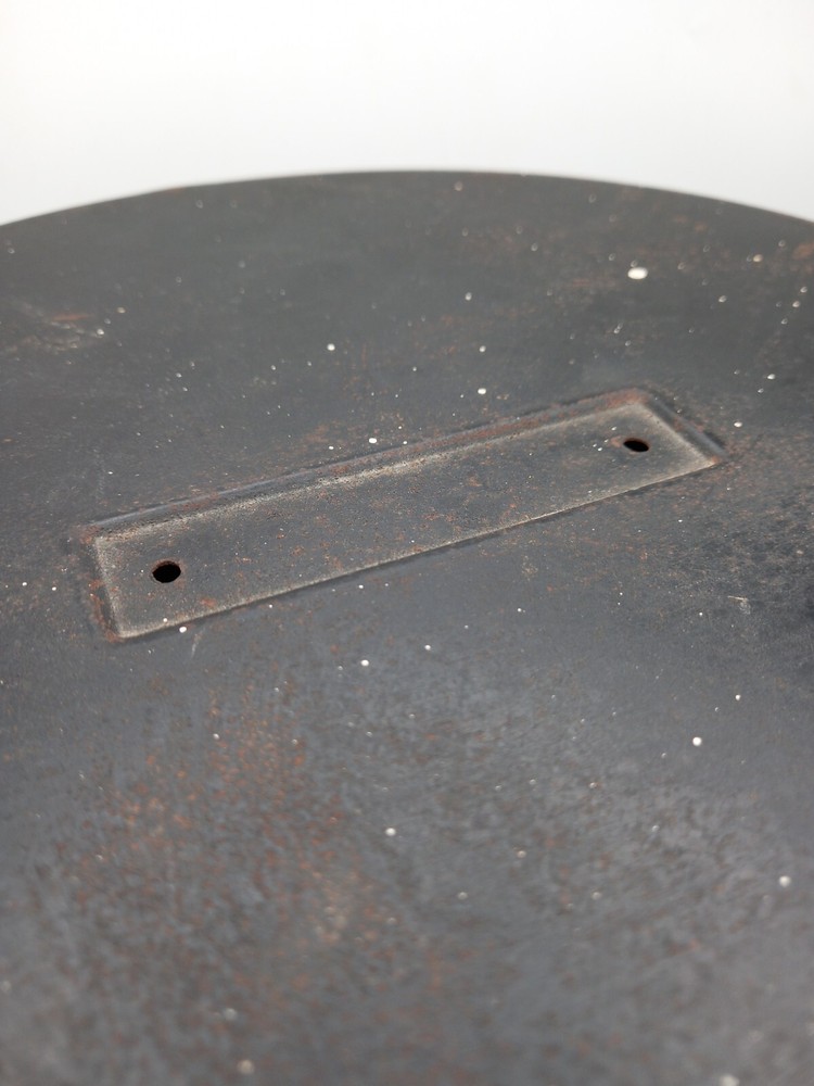 Antique Metal Hat Tin, Approx. WWI / Inter-War Era, British Army, Container