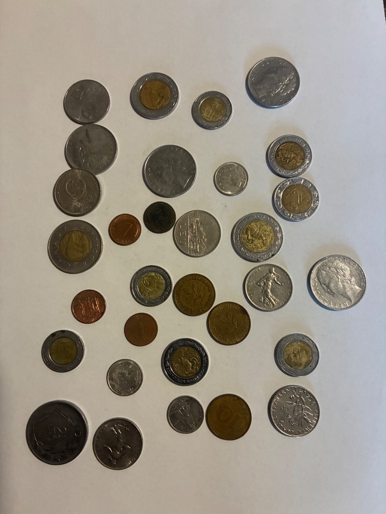 31 random Foreign Coins