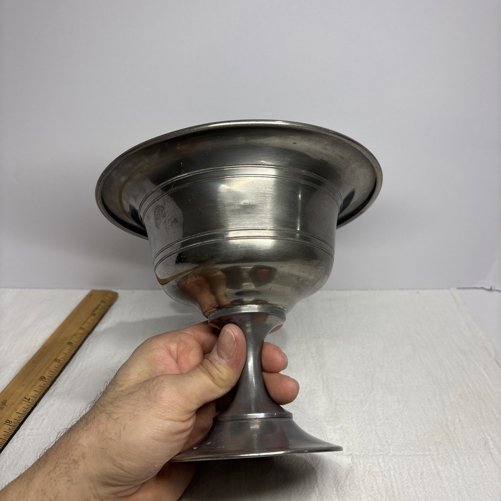 Antique Silver plated Urn/Nut Bowl With Squirrel Figure