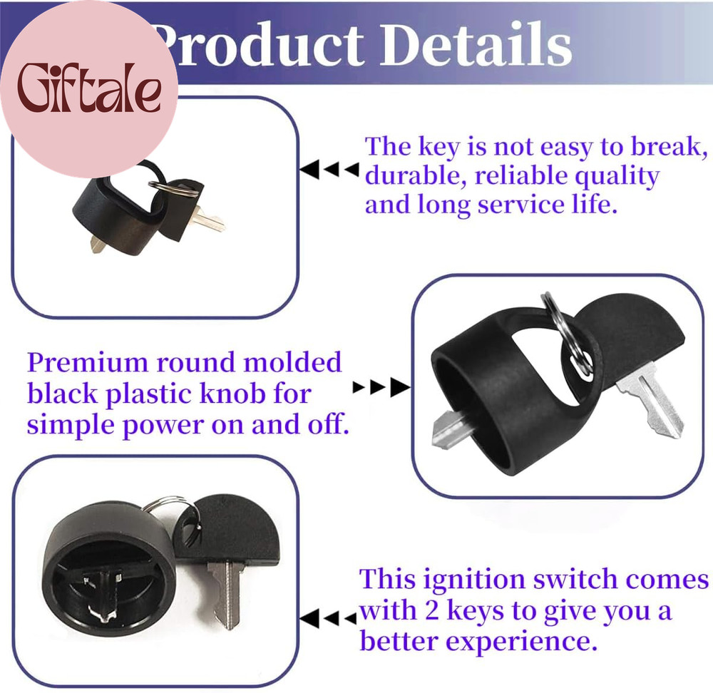 Mobility Scooter Accessories, Compact Mini Keys for Mobility Scooter Accessories