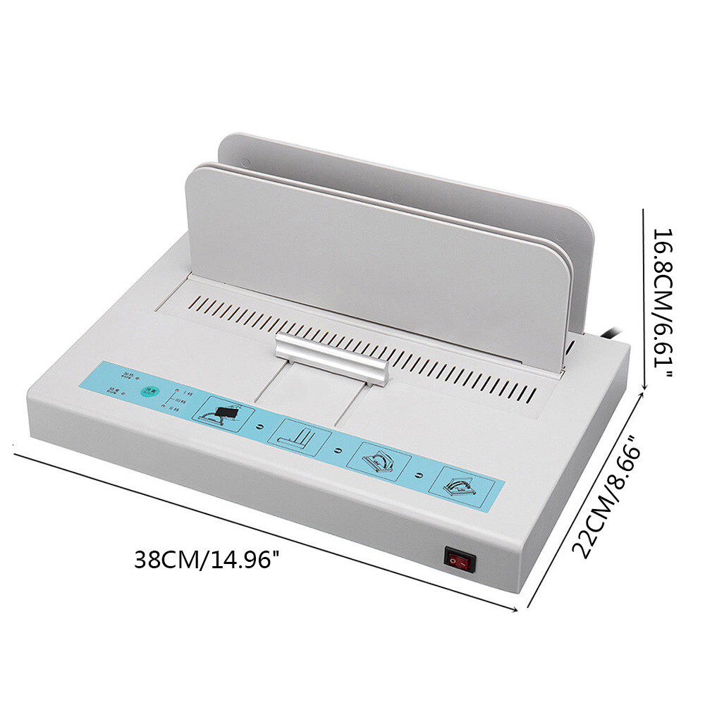 110V Paper Binding Machine Electric Book Automatic Binder Thermal Binding Machin