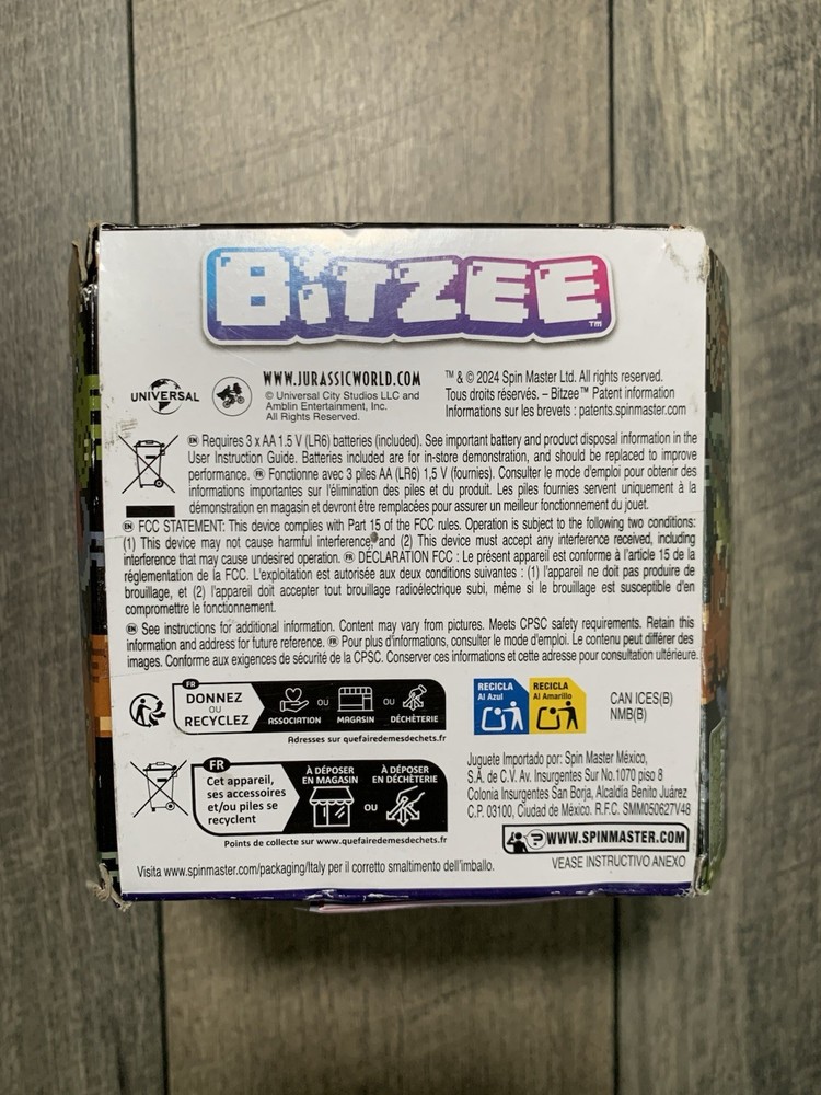 Bitzee Interactive Digital Pet - Jurassic - SpinMaster